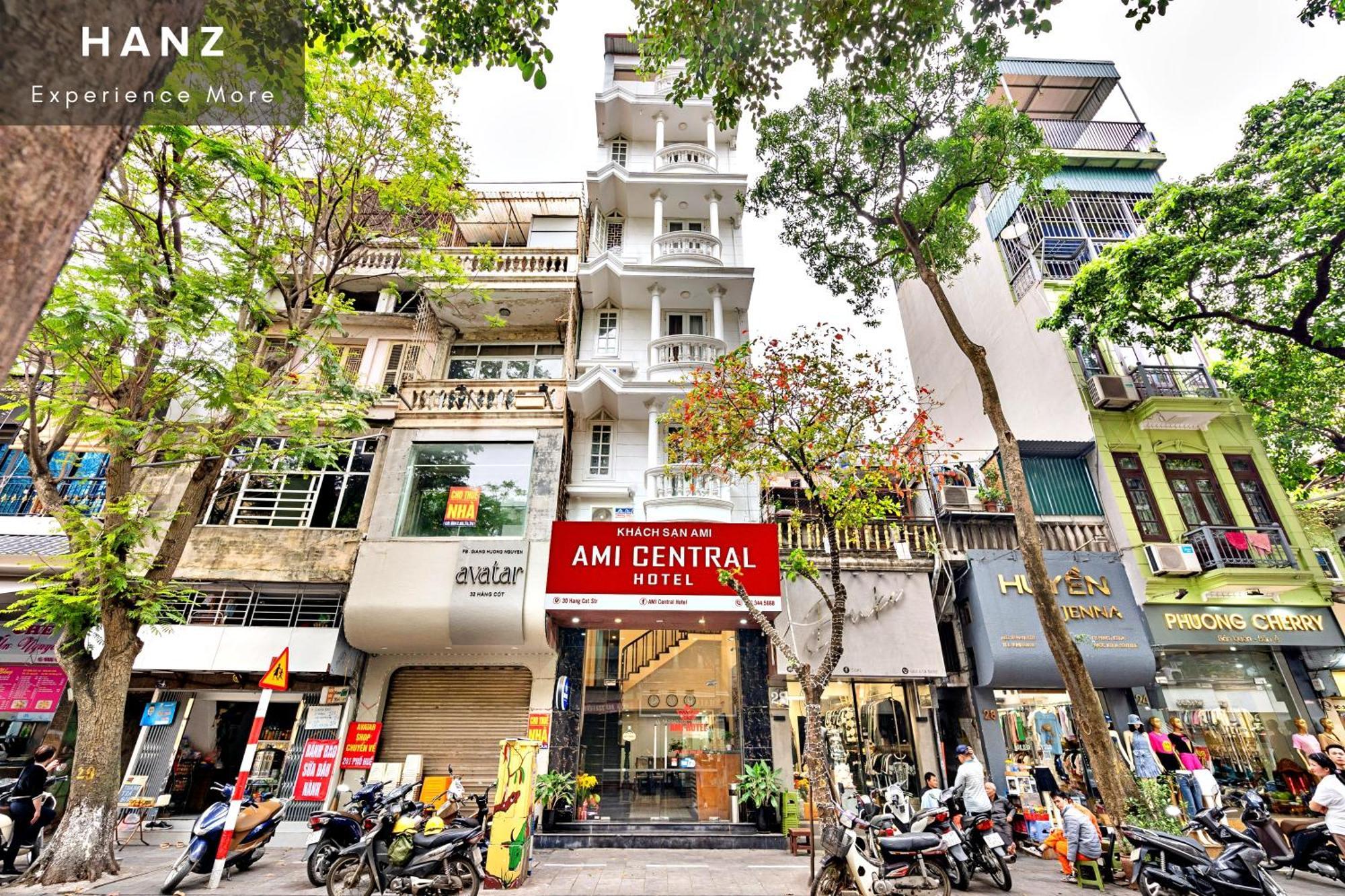 Hanz Ami Hotel Hanoi Exterior foto